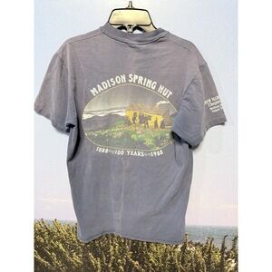 Vintage 1988 Blue Appalachian Mountains Graphic‎ T Shirt M Single Stitch USA